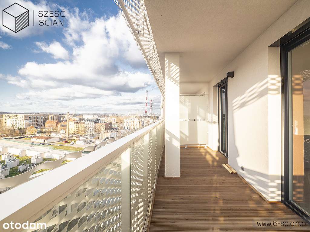 Piękny widok na panoramę Wrocławia | Atal Towers-4