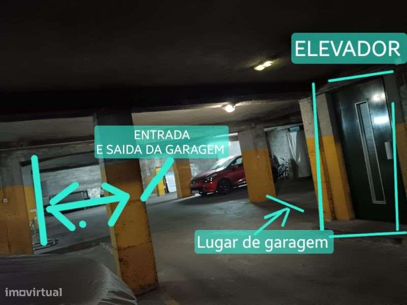 Arrenda-se lugar de garagem junto a elevador-ao lado do Pingo D'Água - Grande imagem: 4/4