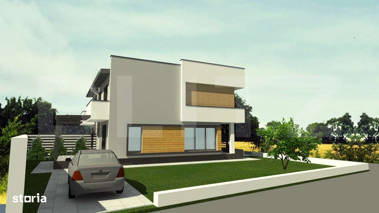 Casa premium P+E, 279 mp teren, Pielesti (cartier rezidential) - Imagine principală: 3/10
