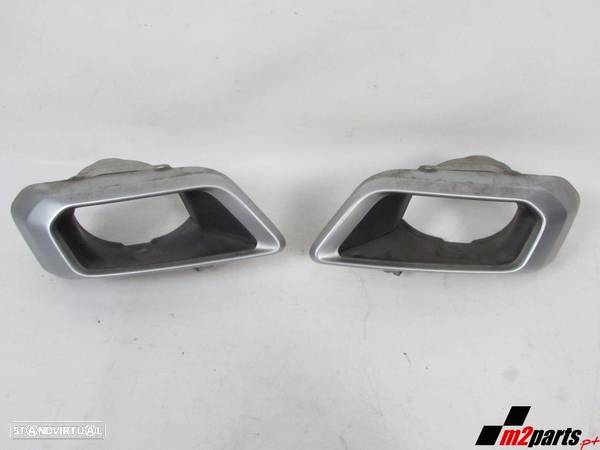 Conjunto Ponteiras Escape Seminovo/ Original BMW X5 (G05)/BMW X6 (G06, F96) 5112... - 1