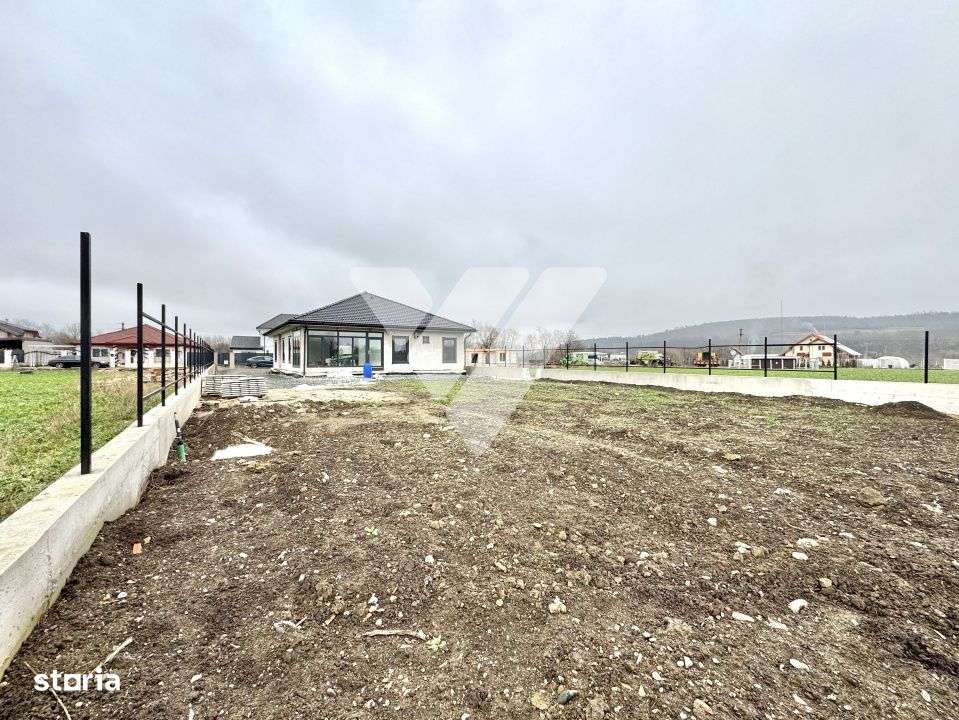 Casa individuala 4 camere pe un singur nivel teren 855 mp Vestem Sibiu - Imagine principală: 3/14