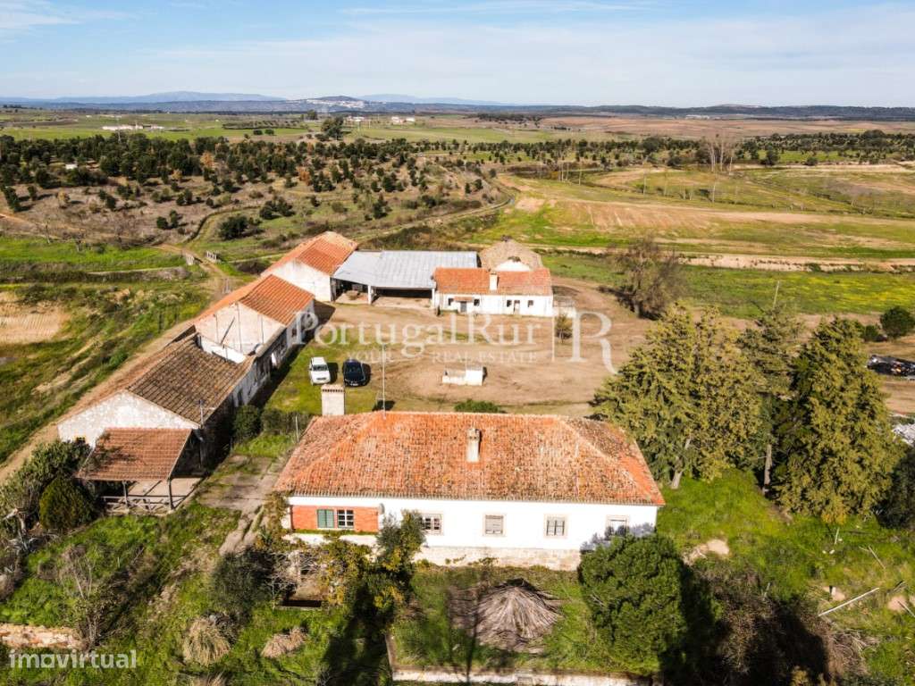 Quinta com casa de habitação T5 e diversas construções-5