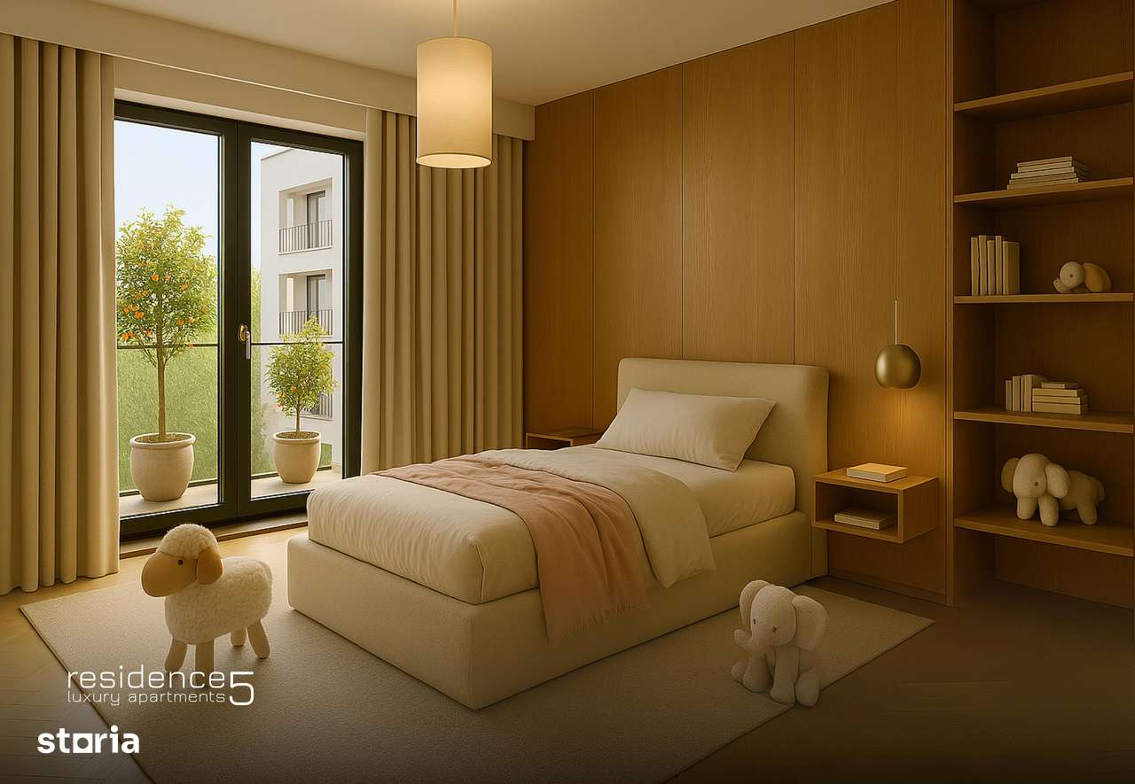 Apartament Residence5 lângă pădurea Băneasa, aproape de școlile de top-17