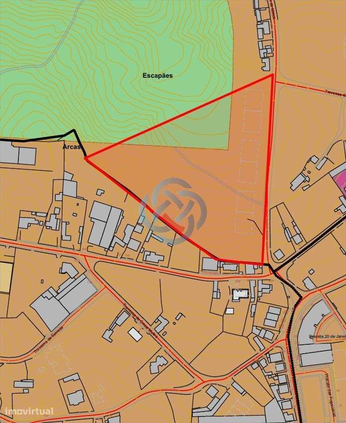TERRENO URBANO COM PIP aprovado para CONSTRUÇÃO DE 3 Edifícios em A-5
