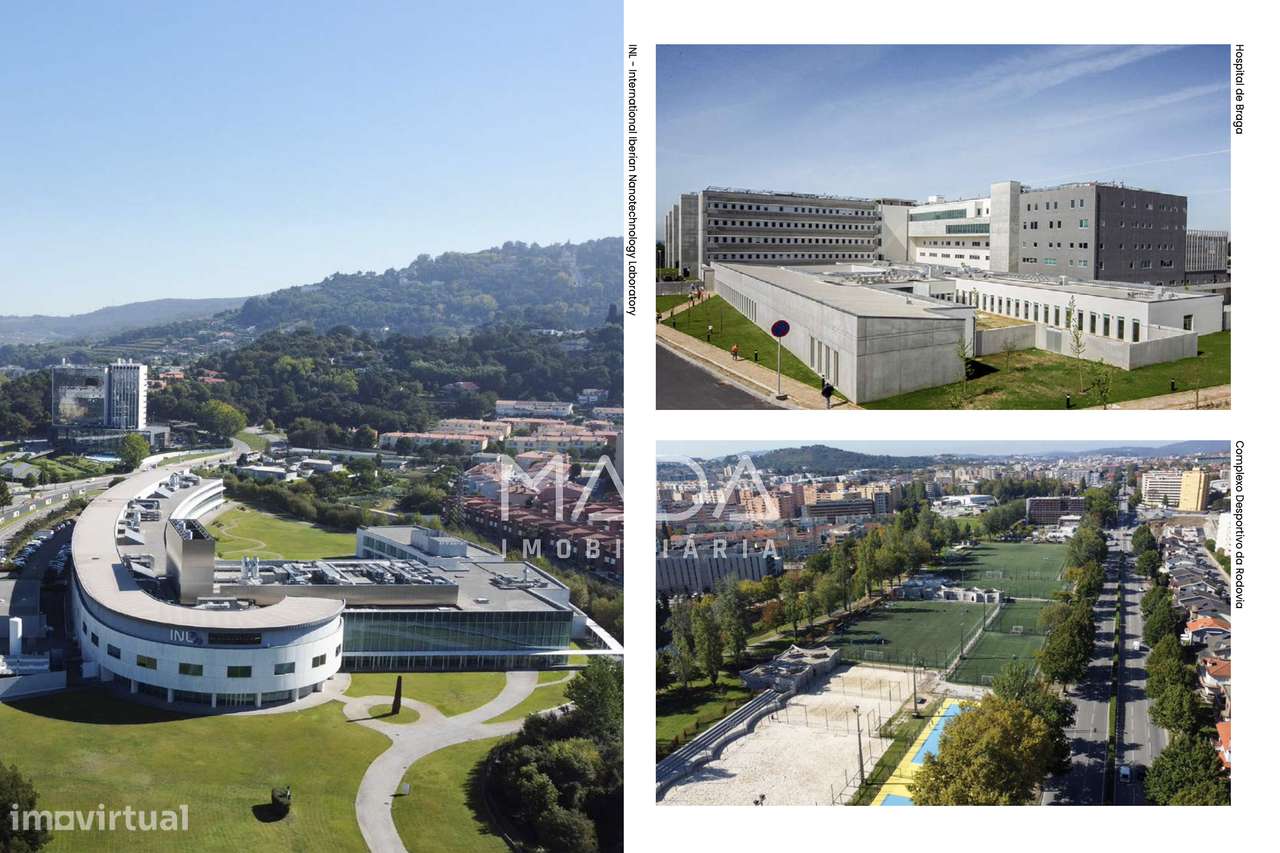 Apart. T0 c/piscina, ginásio e garagem na Rodovia em S. Victor, Braga-19