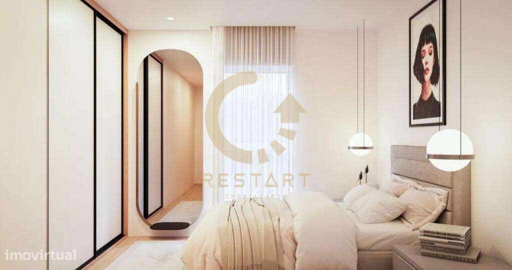 APT T3 piso elevado, varanda, cozinha equipada, suíte, lugar de garage - Grande imagem: 5/25