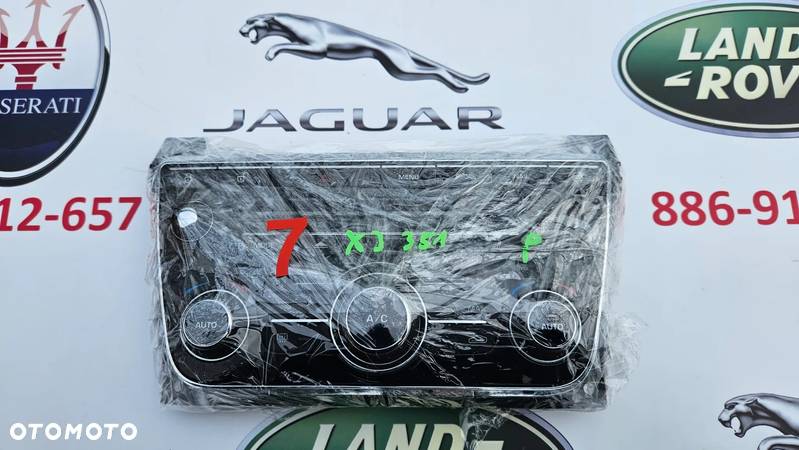 Jaguar XJ 351 2010-2015 Panel sterowania radiem klimatyzacją Panel klimatyzacji DW93-18C858-CB - 11