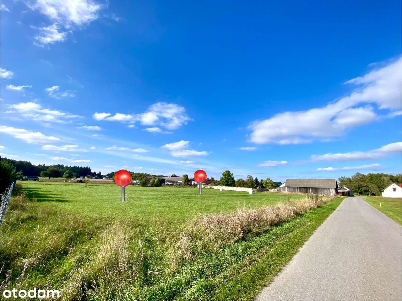 Działka/działki budowlana ( 1273m² oraz 3001m²)  z  WZ - Grzmucin - Pełny obrazek: 4/6