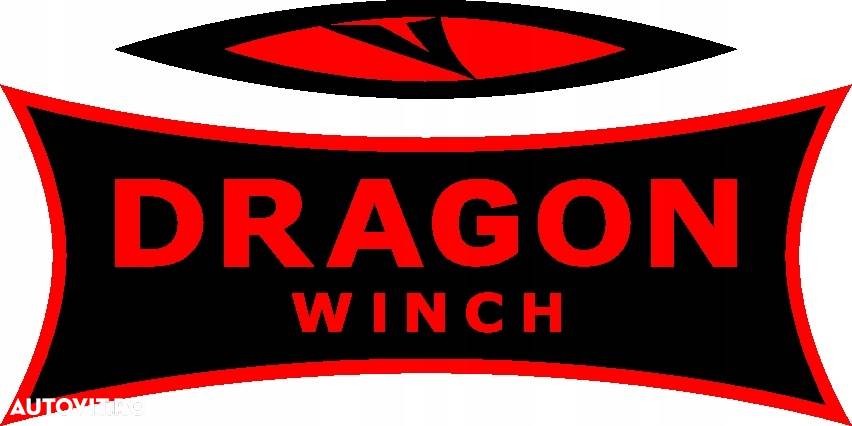 troliu scurt cablu sintetic, DRAGON WINCH 10000 lbs (trage 4536 kg) - 8