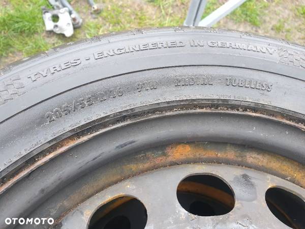 Koła felgi Stalowe VW Skoda Seat Audi 5x112 Golf Touran Golf Plus 205/55 R16 - 8