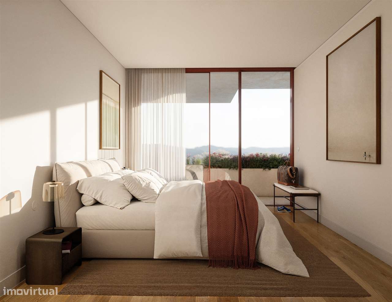 Apartamento T2 com varanda, lugar de garagem e arrumo, Freixo - Grande imagem: 4/11