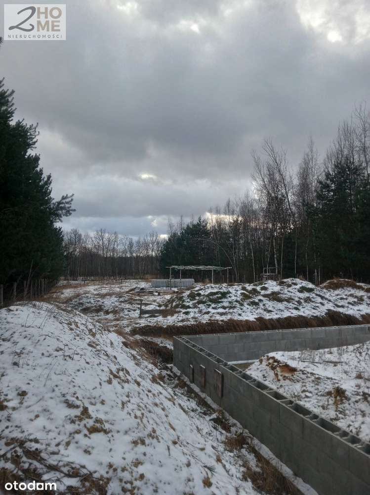 26 arów z rozpoczętą budową w Woli Mędrzechowskiej-1