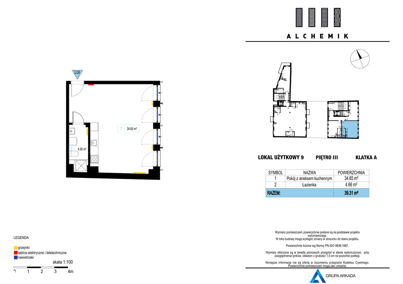 Alchemik | Lokal Użytkowy U9 - Pełny obrazek: 2/7