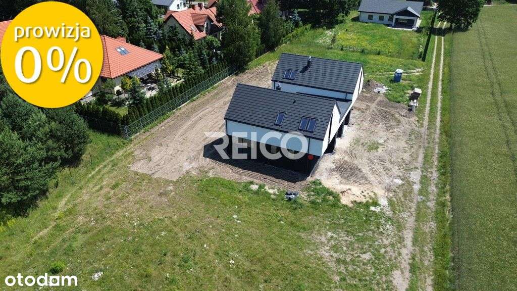 Serock, nowoczesny bliźniak, duże przeszklenia - Pełny obrazek: 5/20