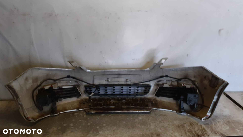 ! ZDERZAK PRZÓD PRZEDNI OPEL ZAFIRA B Z157 SREBRNY HALOGENY - 5