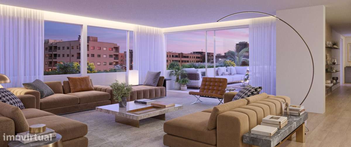 Apartamento T4 no Condomínio Brito Capelo 1023. Exclusividade e Modern-16