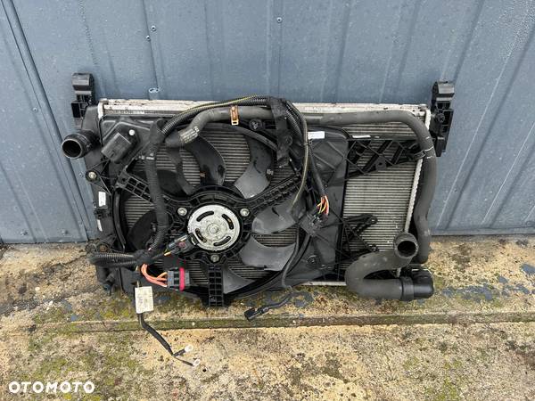 CHŁODNICE WODY KLIMATYZACJI INTERCOOLER WENTYLATOR OPEL CORSA D 1.3 CDTI - 4