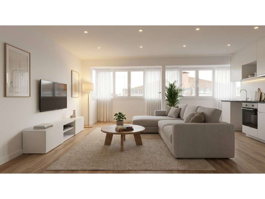 Apartamento T2 Renovado no centro de Camarate, Loures-0