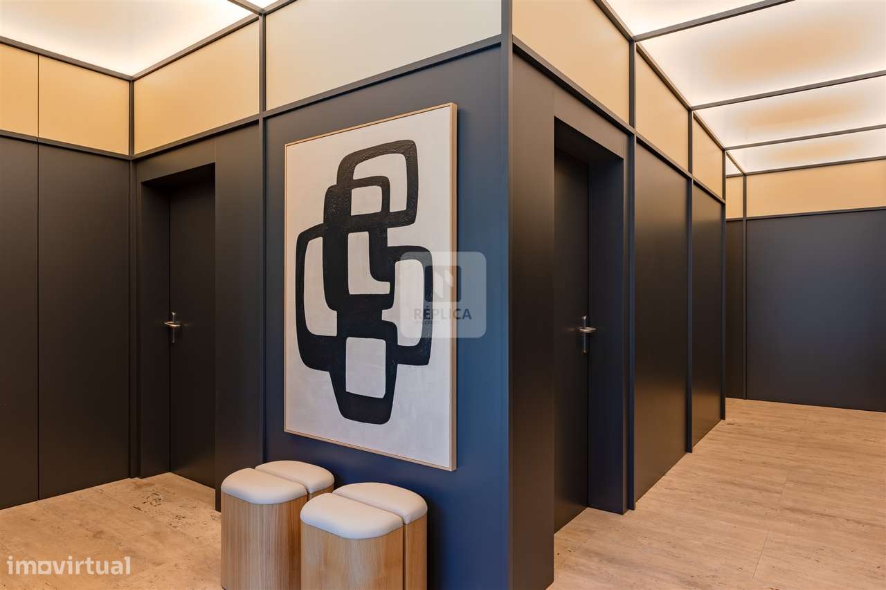 T3 com Varanda Vistas Mar Canidelo | T3 Gaia | Apartamento Le Parc-33