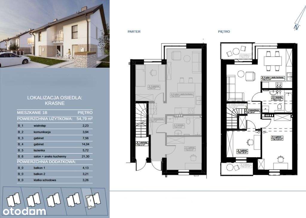 Najlepsza oferta 3 pokojowego mieszkania-55m2! - Pełny obrazek: 5/5