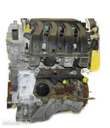 Motor RENAULT SCENIC 1.6 16V 113Cv 2003 a 2006 Ref: K4M782 - 1