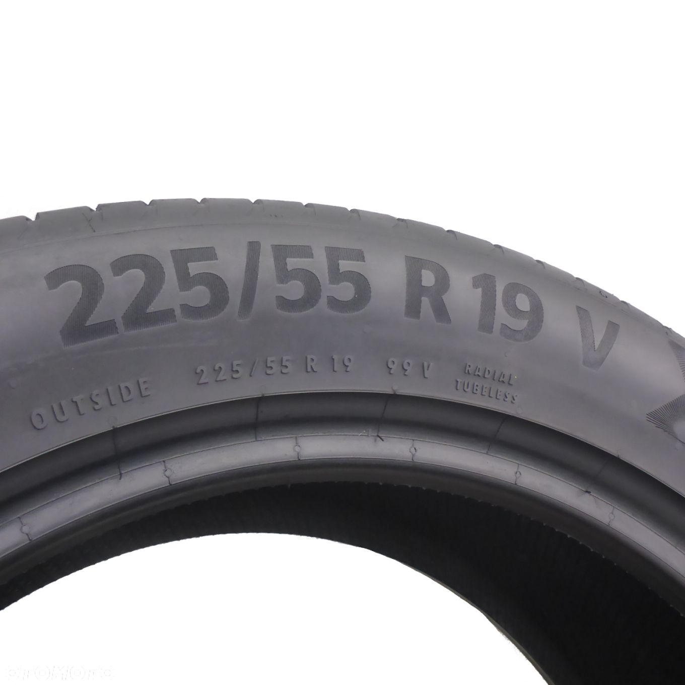 4 x CONTINENTAL 225/55 R19 99V PremiumContact 6 Lato 2020/21 6mm - 6