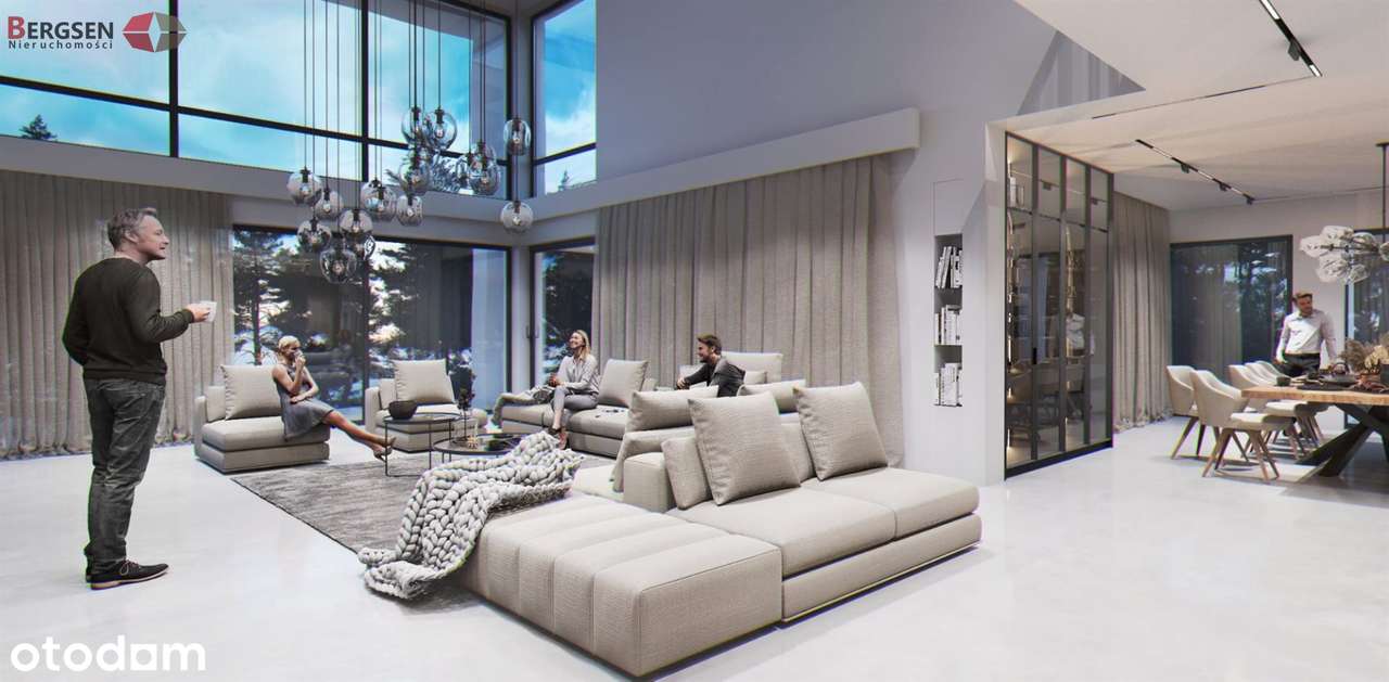 Nowoczesny dom 350m2, Libertów-3