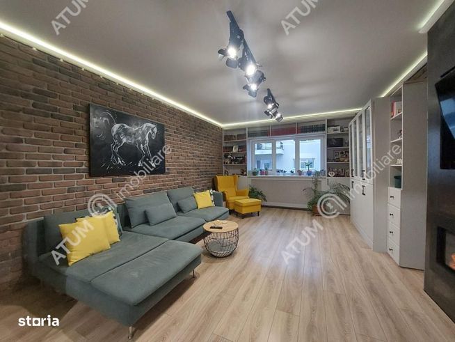 Apartament cu 3 camere etaj 1 cu parcare si terasa in Selimbar-14