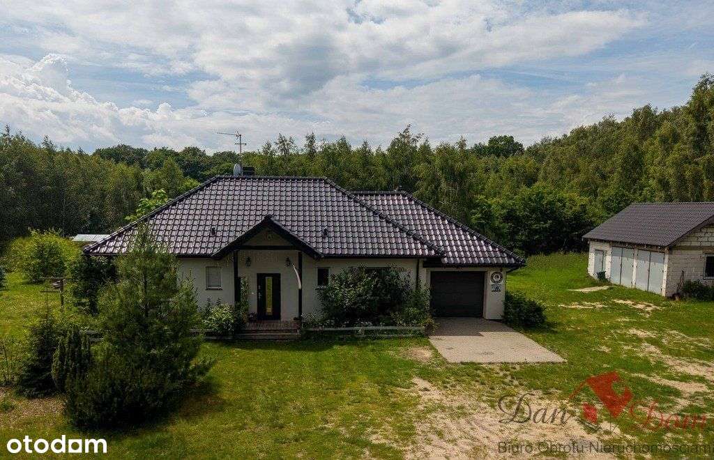 Piękna leśna działka z domem - Oaza Spokoju