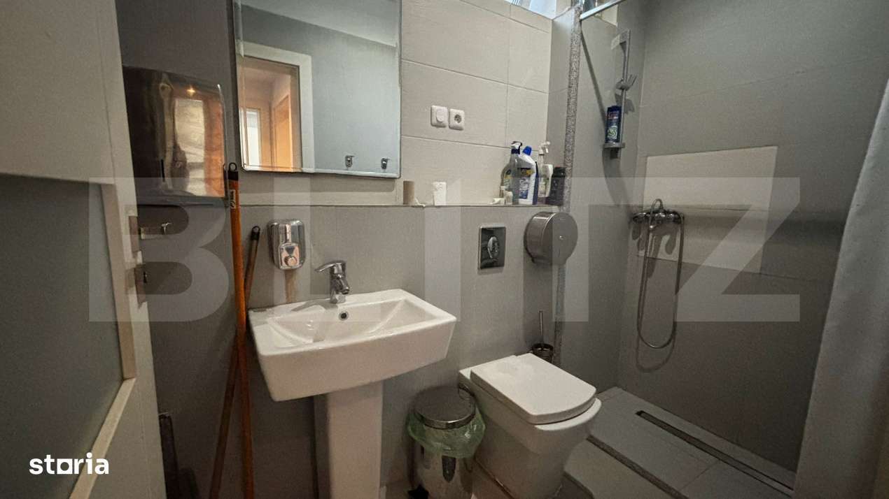 Spatiu comercial open space, demisol, 83 mpu, ideal fitness/studio - Imagine principală: 5/7