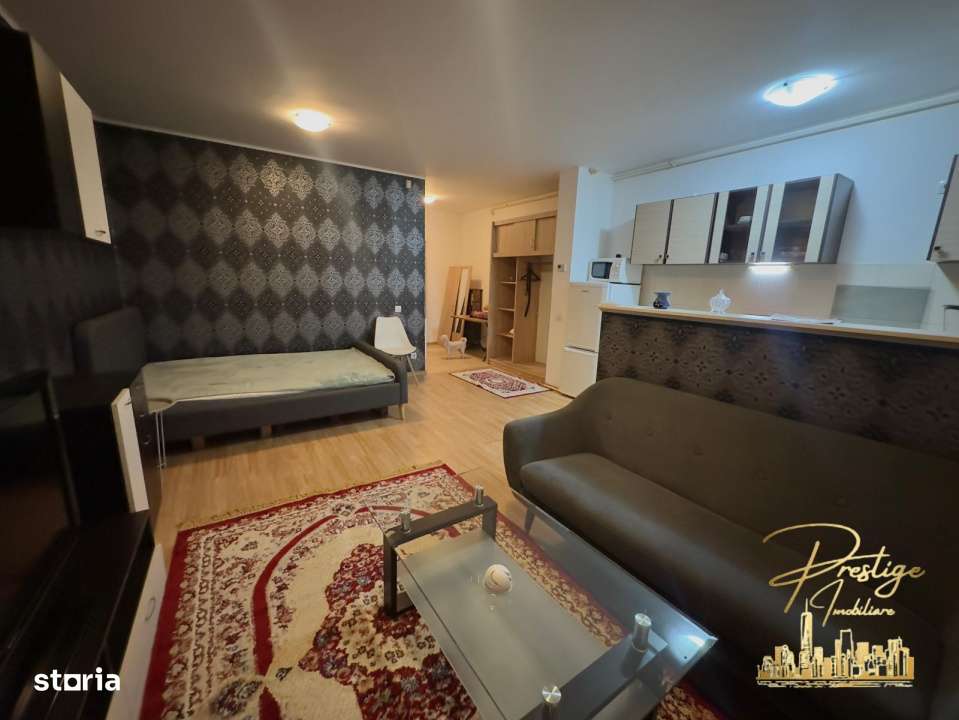 Studio/Apartament cu o camera de inchiriat in bloc nou - Ared - Imagine principală: 3/9