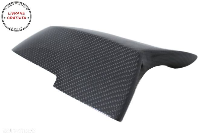 Capace oglinzi BMW Seria 1/2/3/4 Carbon Real- livrare gratuita - 3