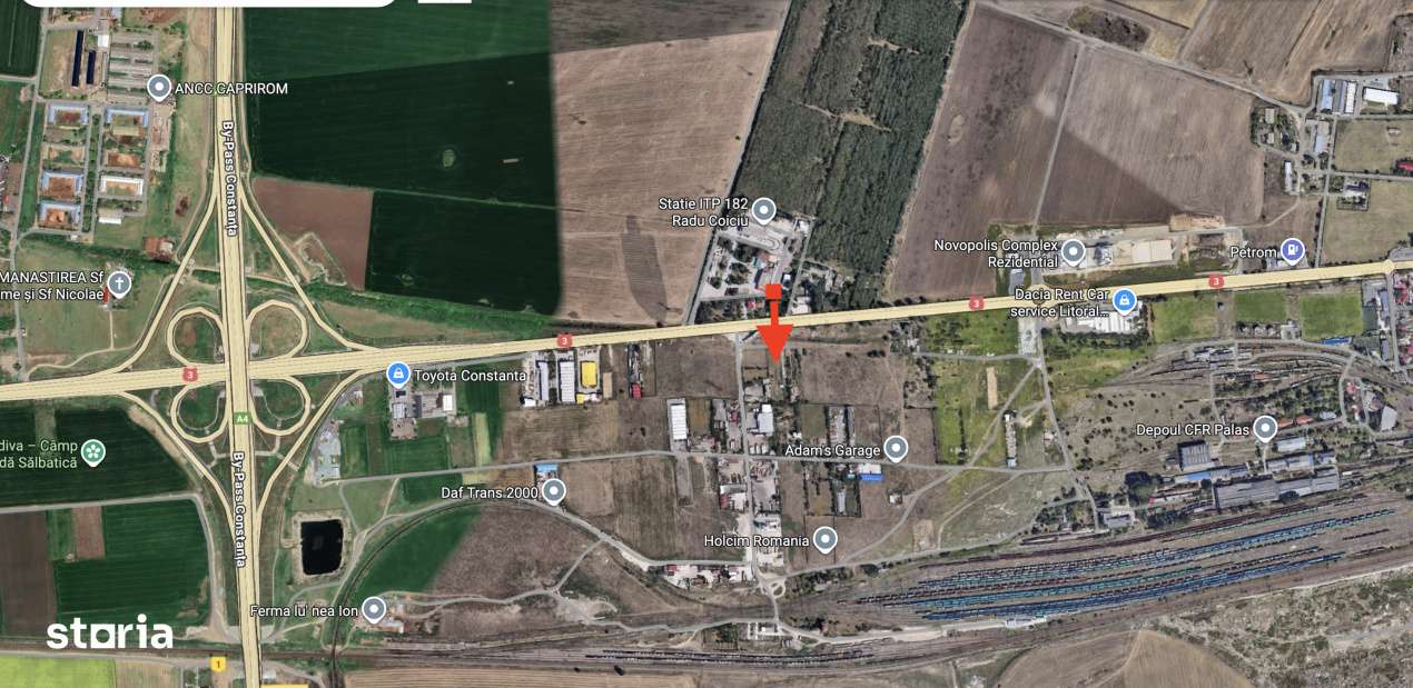 Teren industrial in Constanta 5000 mp cu PUD aprobat Hale - Imagine principală: 4/12