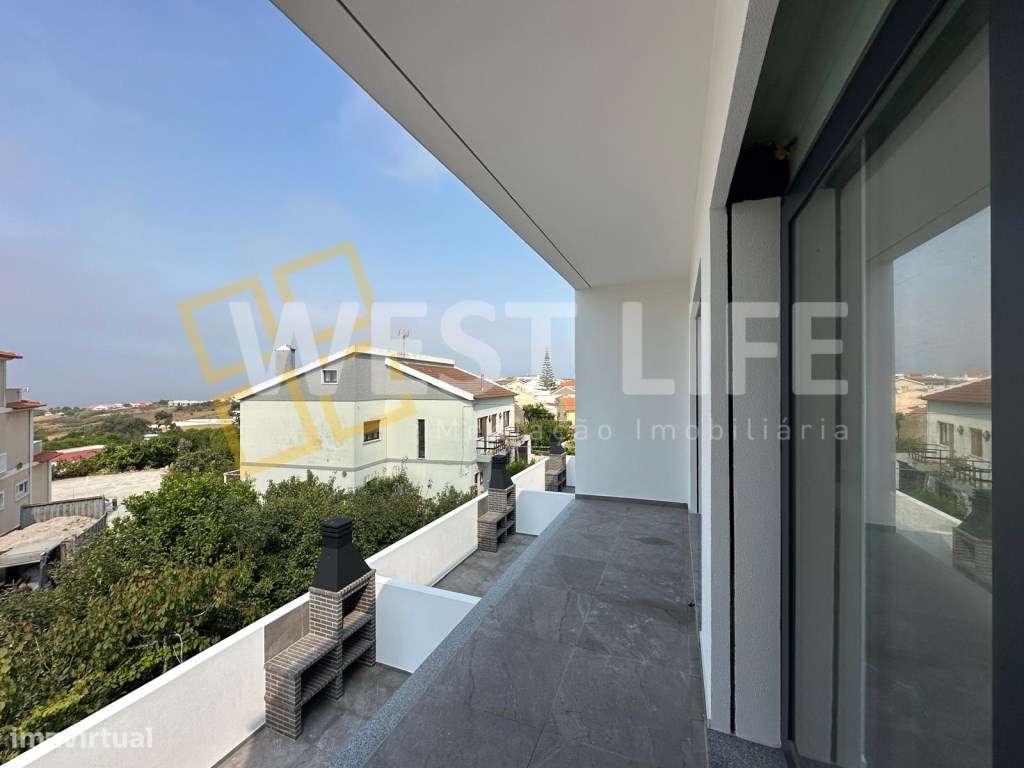 Moradia T3 NOVA com fantástica VISTA MAR, Logradouro, Terraço, ótim... - Grande imagem: 2/23