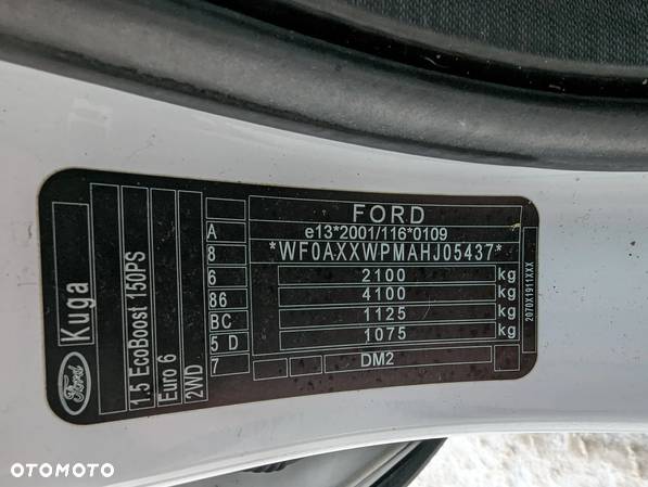 Ford Kuga 1.5 EcoBoost FWD Titanium ASS - 22