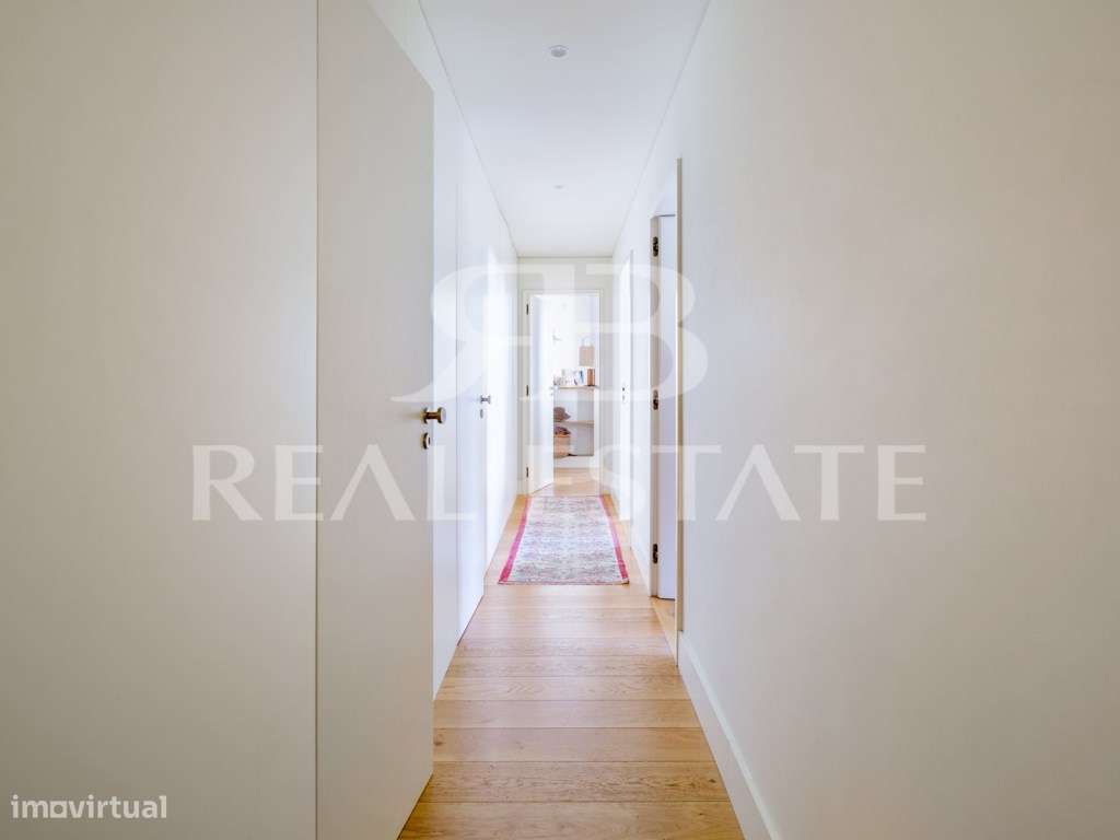 T3 duplex com VISTA + TERRAÇOS + PISCINA + GARAGEM em São Vicente -...-17