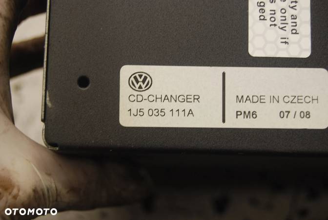 ZMIENIARKA PŁYT 6 CD 1J5035111A VW SHARAN MK I LIFT SEAT ALHAMBRA SKODA SUPERB I AUDI PASSAT B5 LIFT - 3