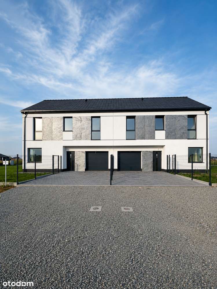 Nowoczesny dom 122 m² | Pompa NIBE z chłodzeniem | Rekuperacja |