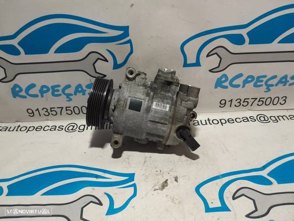 COMPRESSOR MOTOR AR CONDICIONADO AC 8T0260805S AUDI A 5 8T 2.0 TDI 16V 170CV CAH VOLKSWAGEN SKODA SEAT - 2