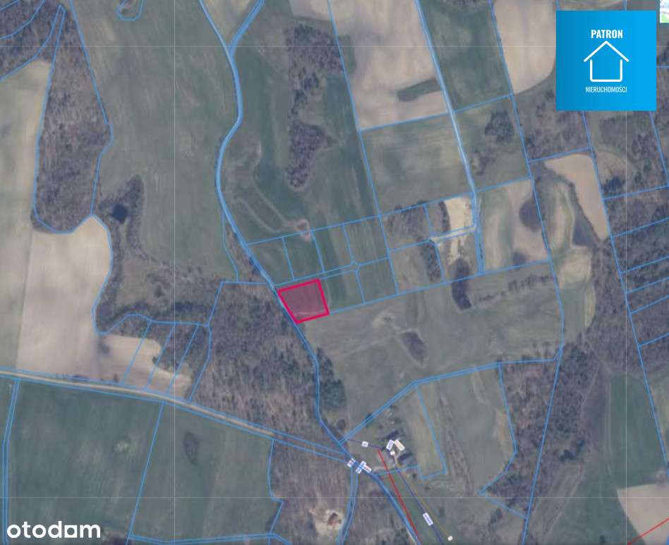 Działki budowlane w otoczeniu lasu  gmina Cewice-6