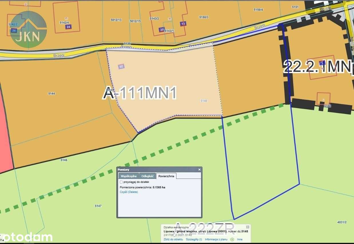 Lipowa - działka w zieleni pod dwa domy-10