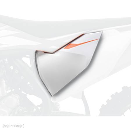 caixa filtro ar polisport branco ktm sx - 1