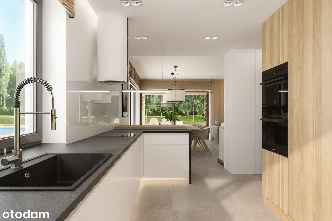 Nowy dom pow.150m2/ garaż/ działka 1075m2/ogrodzony/malownicza okolica-3