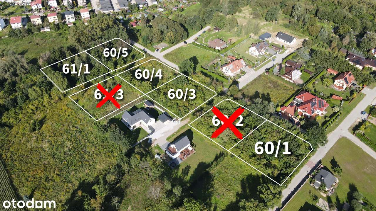 Działki budowlane Wawrzyny / wszystkie media / od 69 zł/m2-3