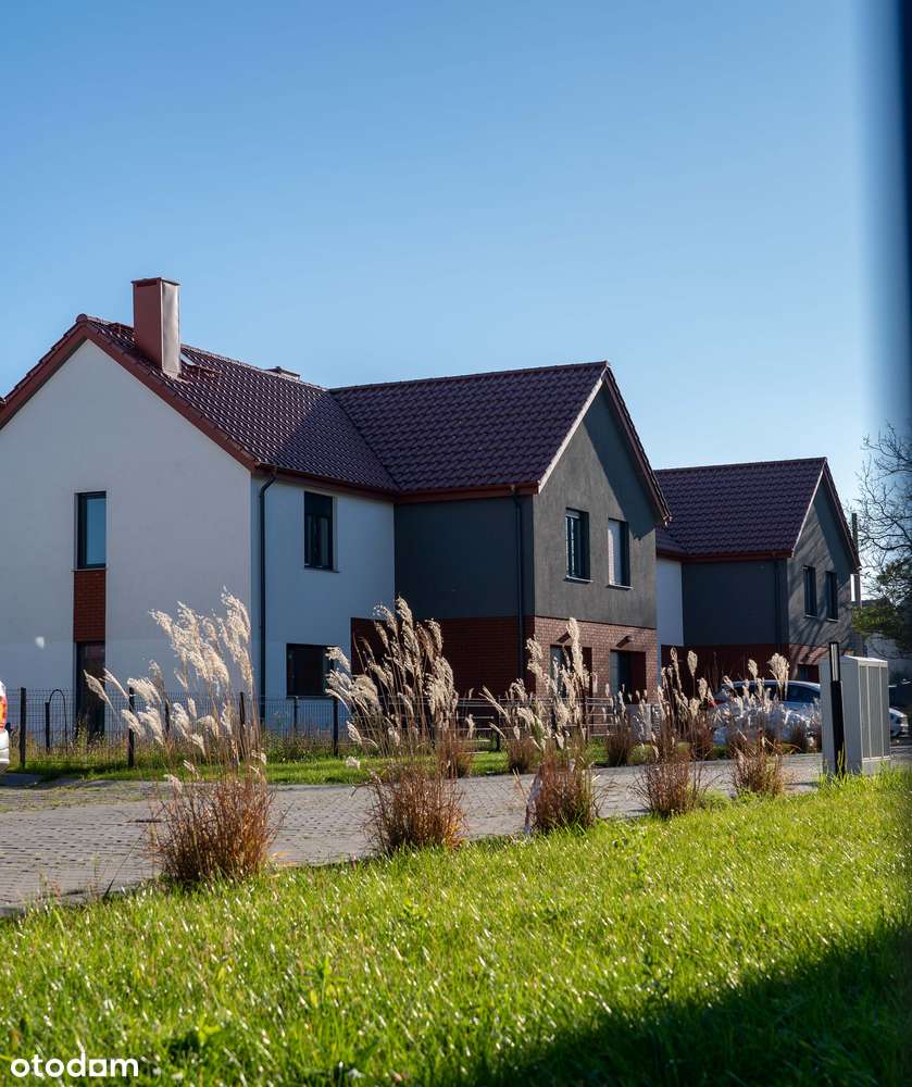 Nowoczesny dom semi-detached z garażem i ogrodem-3