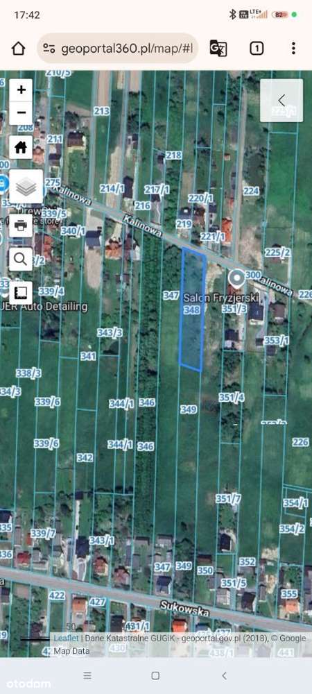 Działka  2370m Kielce z miejscowym planem zagospodarowania przestrzenn - Pełny obrazek: 4/5