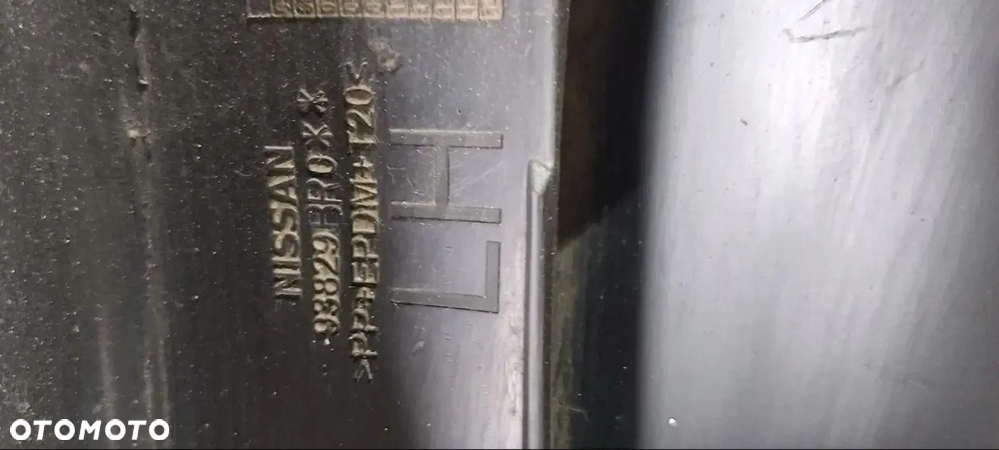 Listwy nakładka na błotnik tylna Nissan Qashqai J10 zestaw L+P - 6