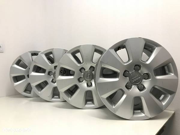 FELGI ALUMINIOWE 16 AUDI A3 A4 A6 C6 A8 ORYGINAŁ - 1