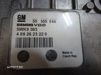 Calculator motor Opel Zafira B 1.8 benizna Z18XE din 2005 - 2