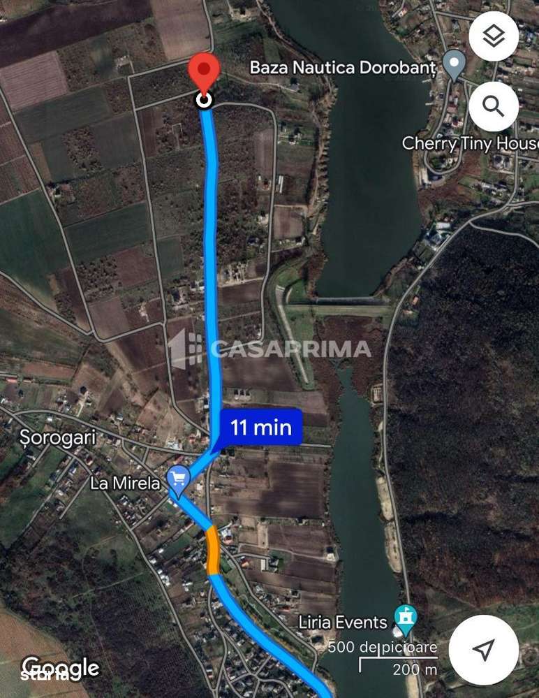 Teren 4700 mp, Sorogari - vedere lac, ideal pentru investitie. - Imagine principală: 3/3